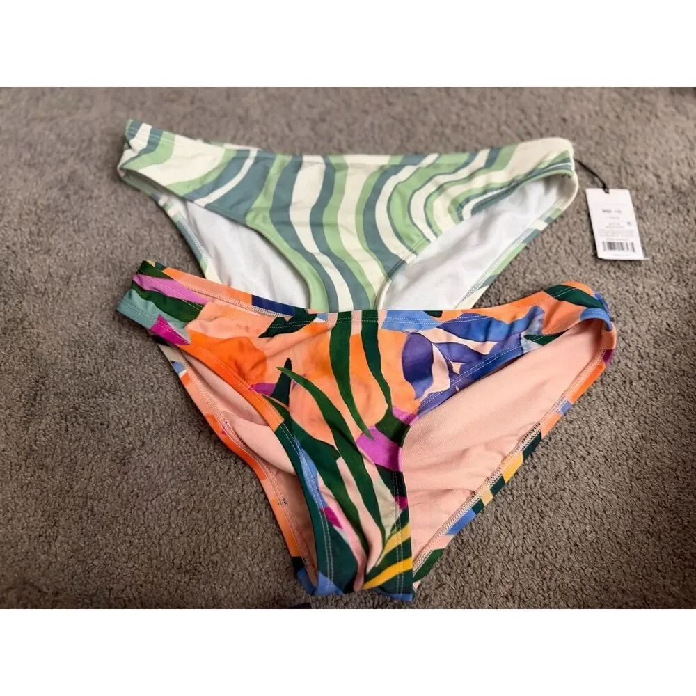 Bikini Bottoms Women's Lot of 2 NEW Kona Sol Shade & Shore Women's Medium